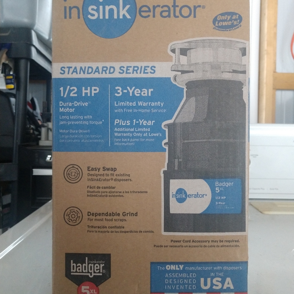 Insinkerator Garbage Disposal